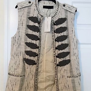 BRAND NEW! Zara beaded vest